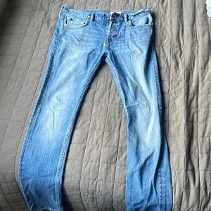 All Saints Light Blue Denim Jeans